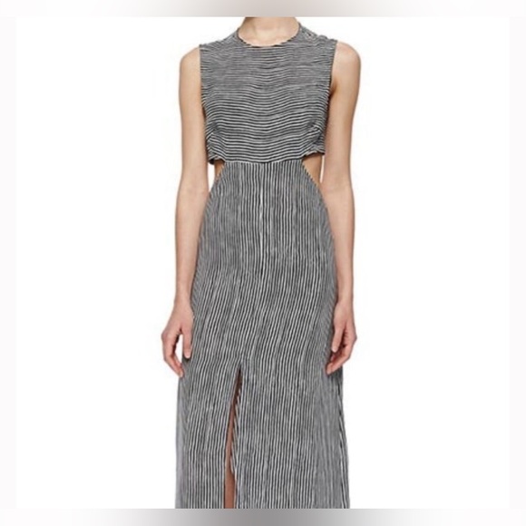 A.L.C. Dresses & Skirts - A.L.C. Black and White Striped Maxi Dress